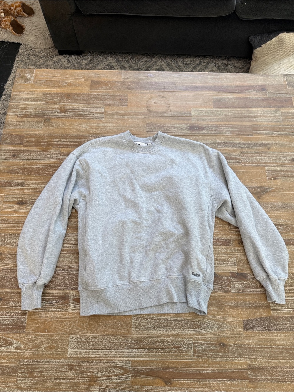 TNA Men's Crewneck Sweater - Heather Gray